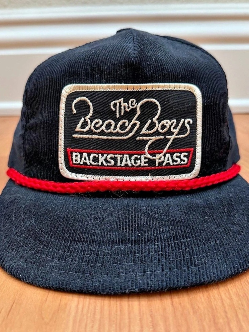 The Beach Boys Backstage Pass Vintage Concert Corduroy Men’s Hat